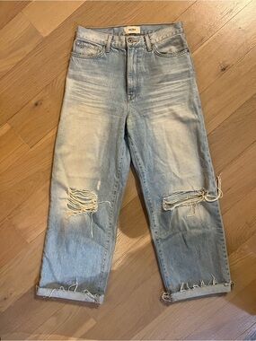 baldwin Light Wash Distressed Boyfriend Jeans